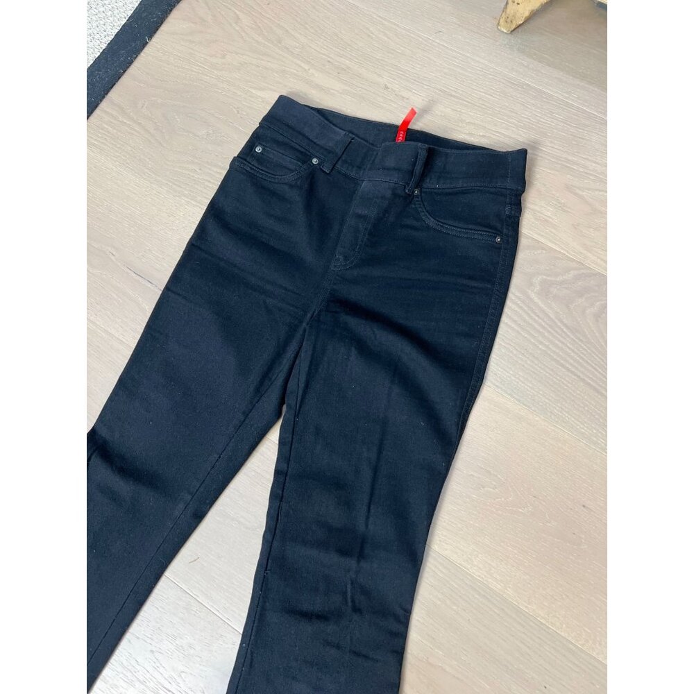SPANX Original EveryWear Flare Jeans Sz S Black - Picture 5 of 11